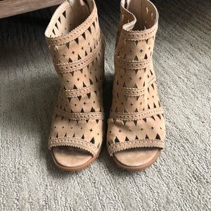 Via Spiga Wedged Booties